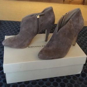 Banana Republic Suede Booties